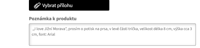 poznámka text